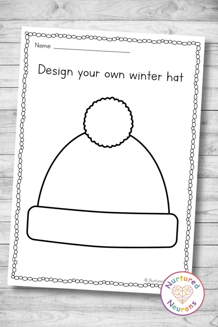 Design you own winter hat