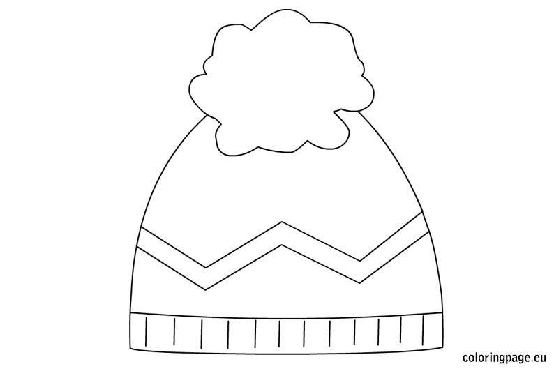 Winter hat coloring page snowman coloring pages cute coloring pages snowman clothing