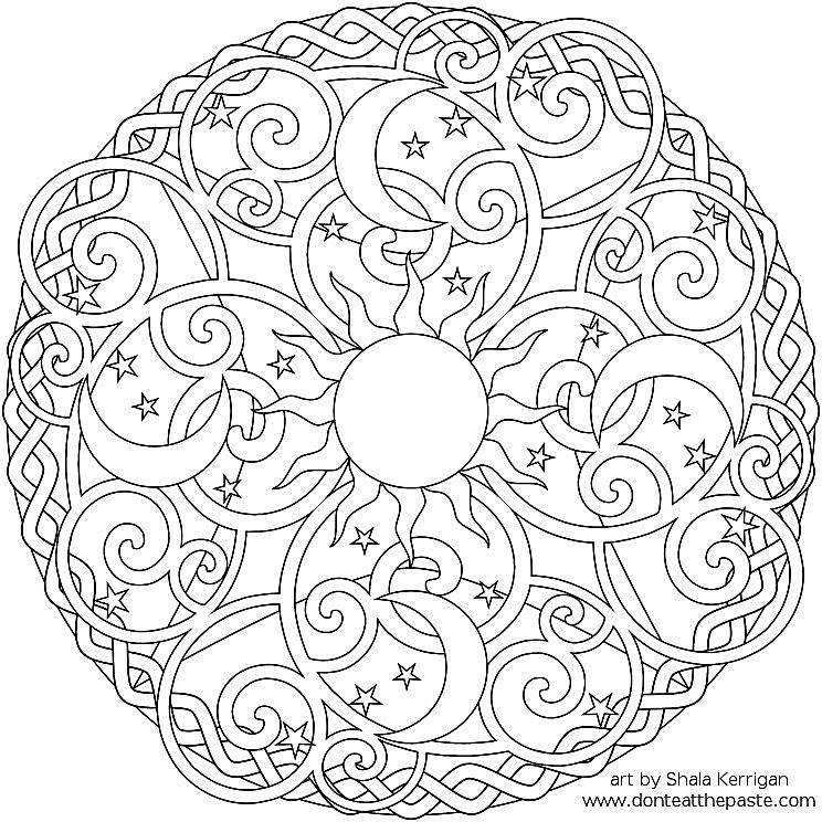 Free printable mandala coloring pages for adults