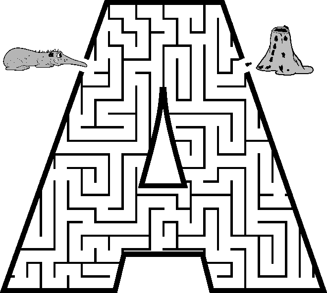 Printable mazes