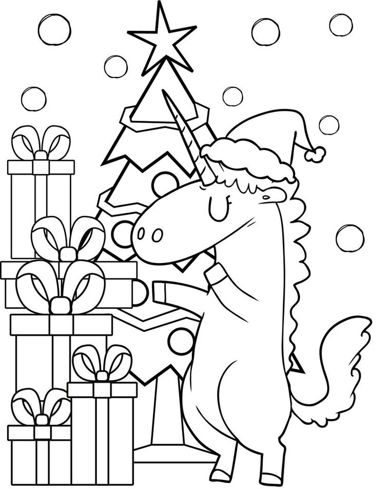 Unicorn christmas coloring pages pdf christmas coloring printables unicorn winter coloring sheets unicorn holiday coloring pages