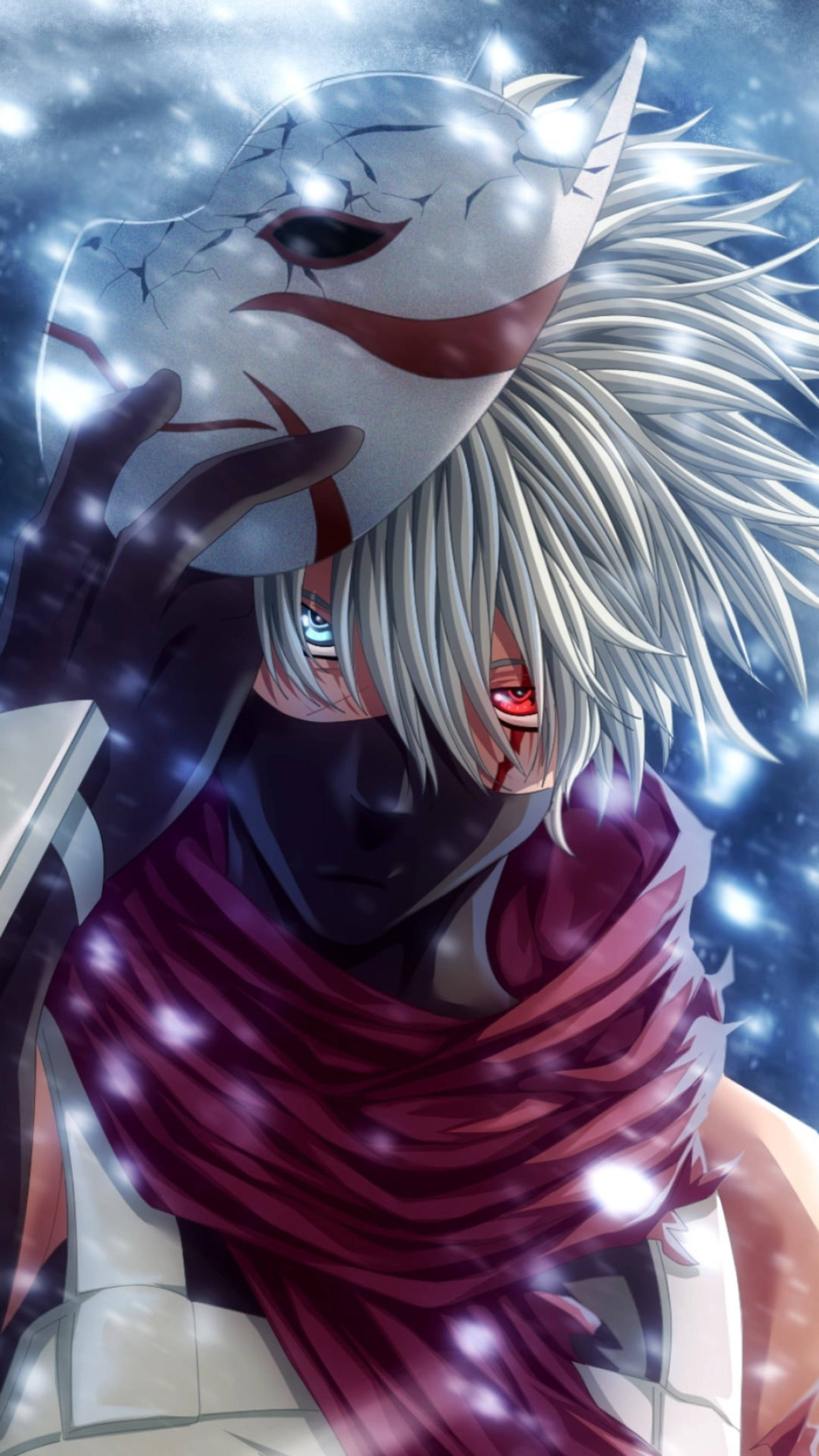 Download kakashi pfp winter art wallpaper