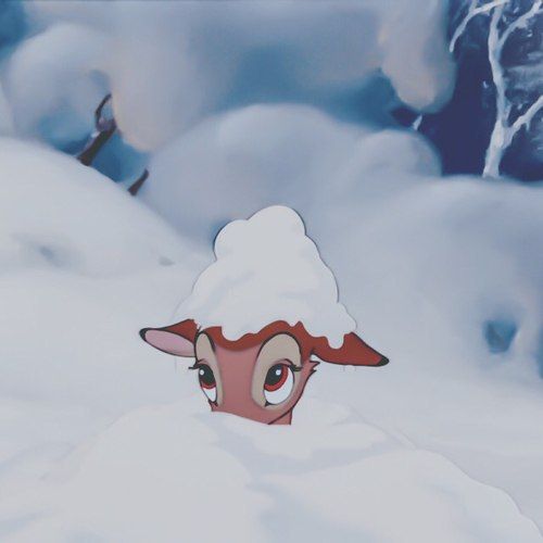 Disney bambi and snow image vintage cartoon cute cartoon wallpapers bambi disney