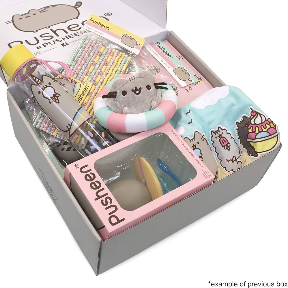 Pusheen box â officially licensed pusheen the cat mystery subscription box