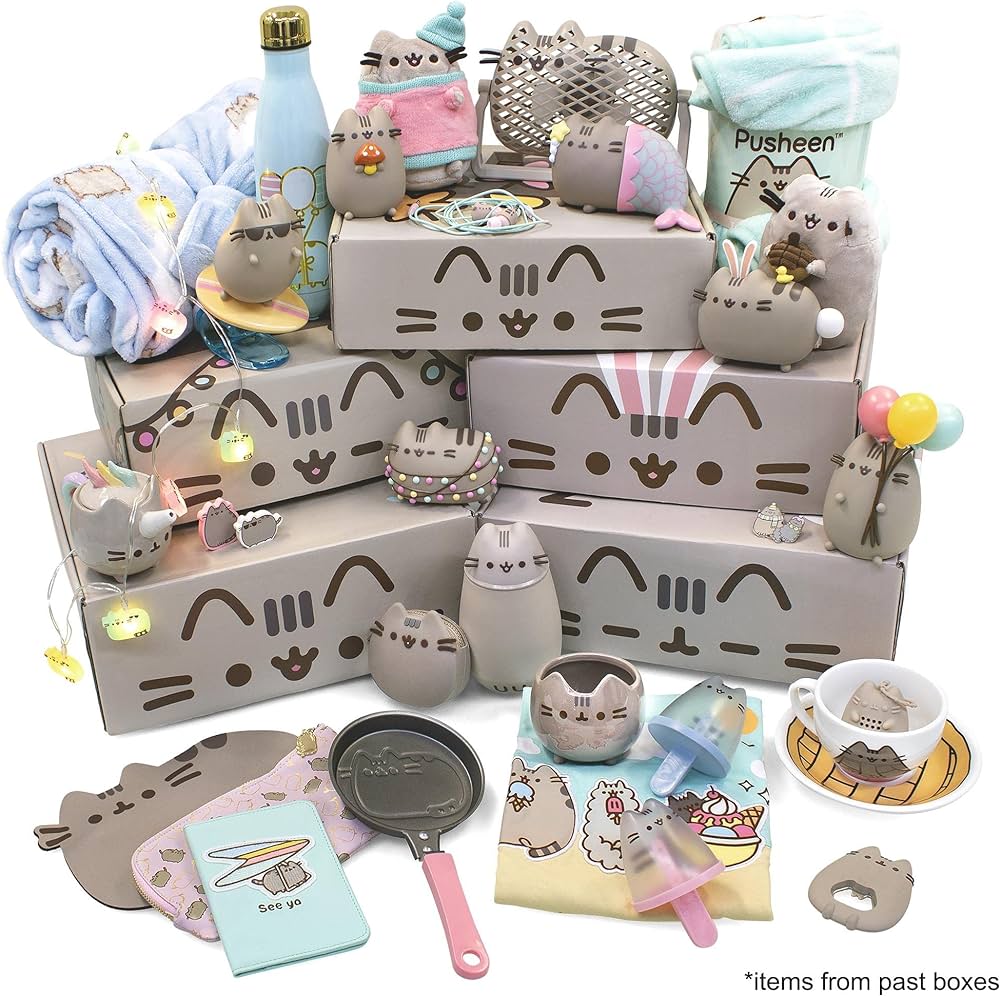 Pusheen box â officially licensed pusheen the cat mystery subscription box