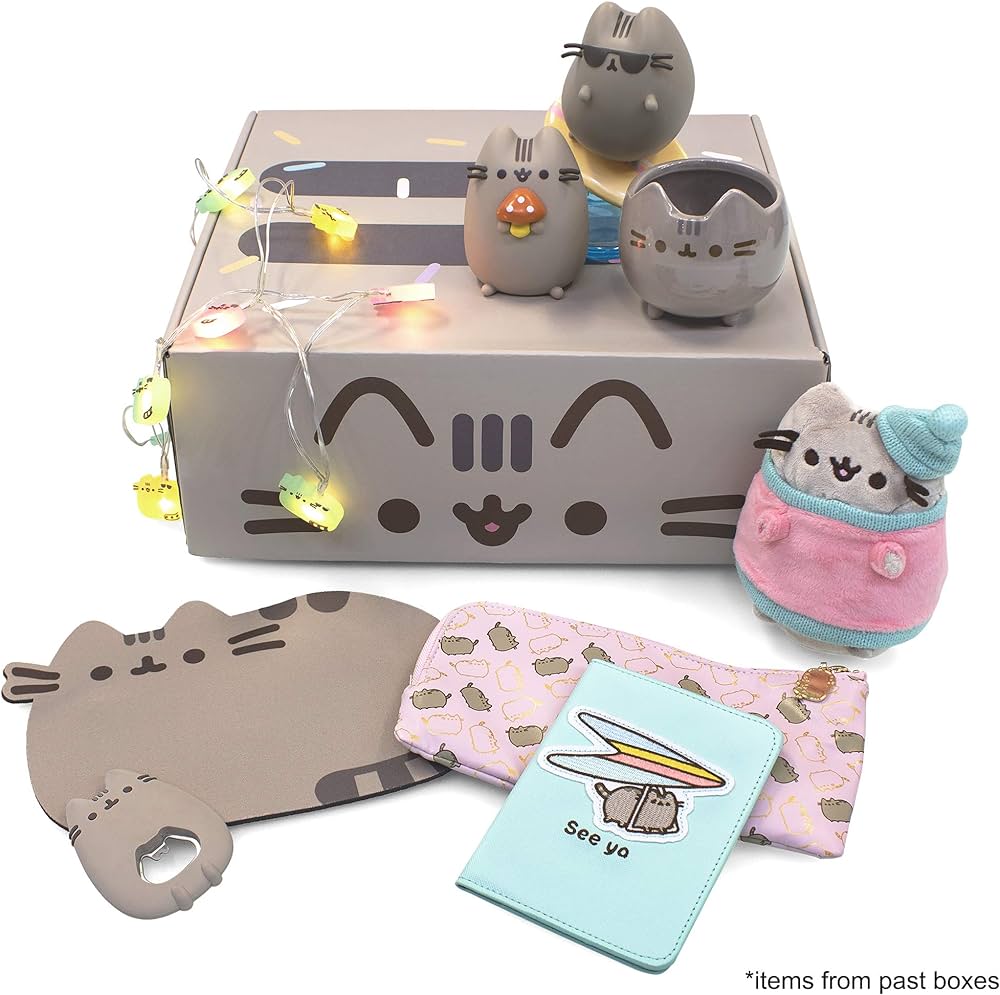Pusheen box â officially licensed pusheen the cat mystery subscription box