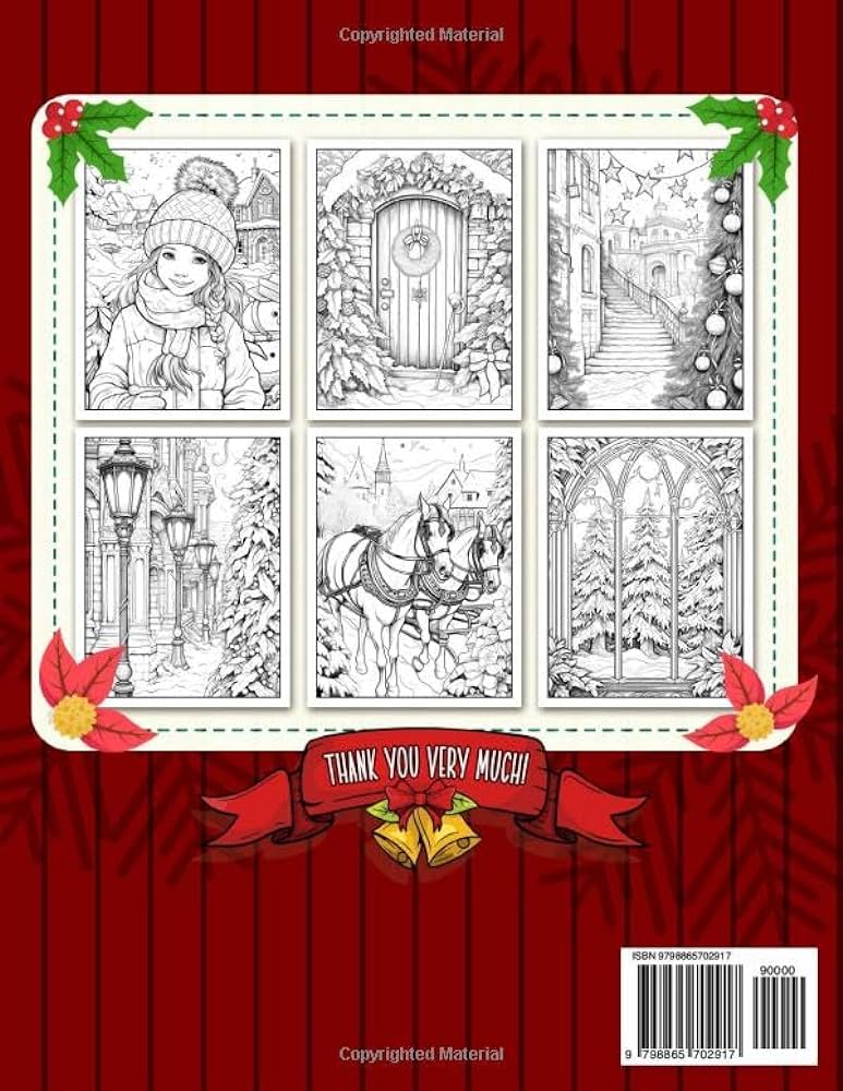 Charming winter scenes coloring book collection of charming winter scenes beautiful landscapes and adorable snowmen christmas coloring pages for adults moore michael books