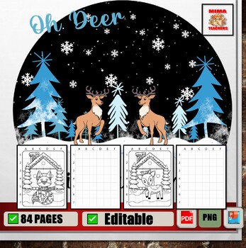 How to draw winter and coloring book winter fun by mima teacher