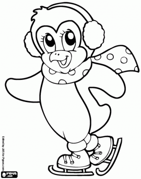 Sports on ice winter sports coloring pages coloring pages of winter knutselen kleurplaten pinguãns