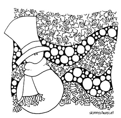 Printable snowman coloring pages anyone can enjoy