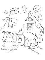 Snow theme coloring pages and printable activities