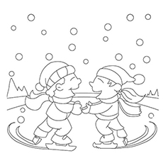 Top free printable winter coloring pages online