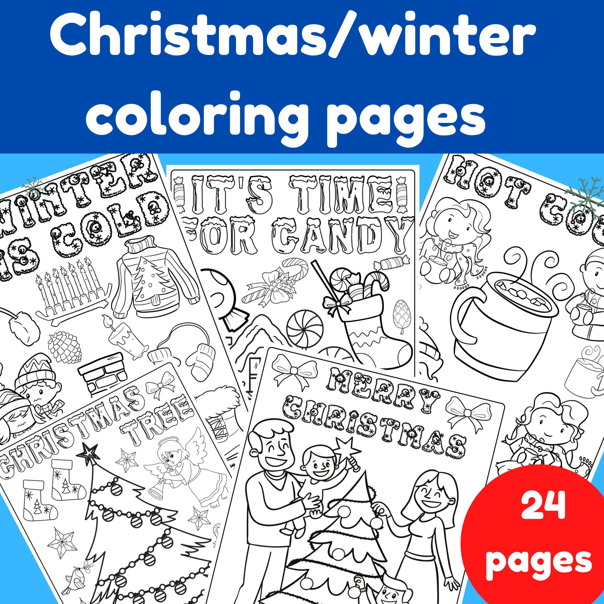 Winter coloring pages christmas coloring sheets made by teachers