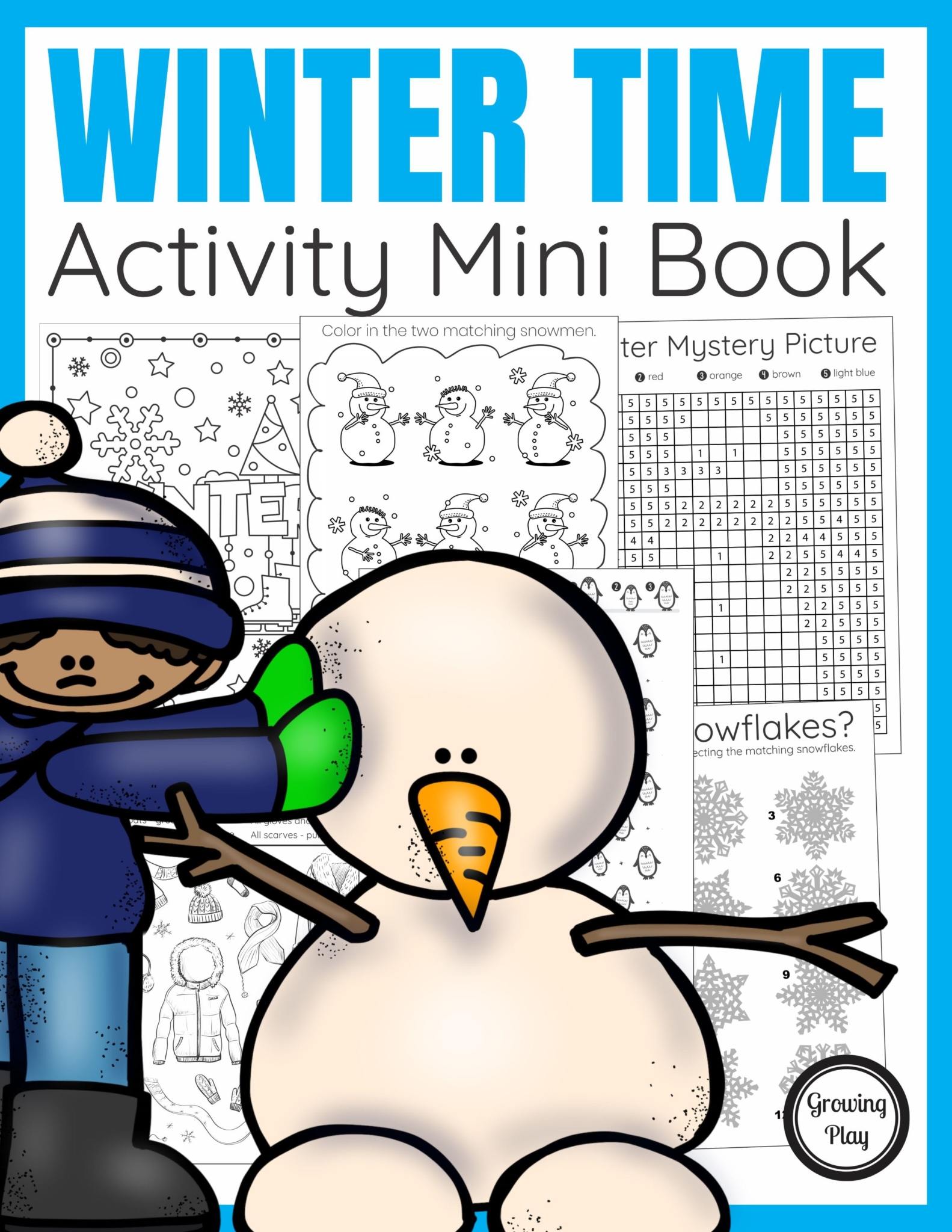 Winter activity book