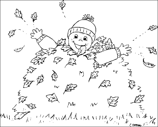 Kids seasonal coloring pages weather