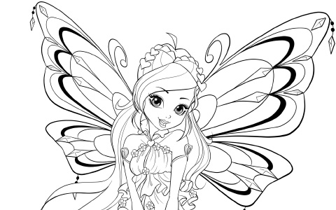 Coloring winx