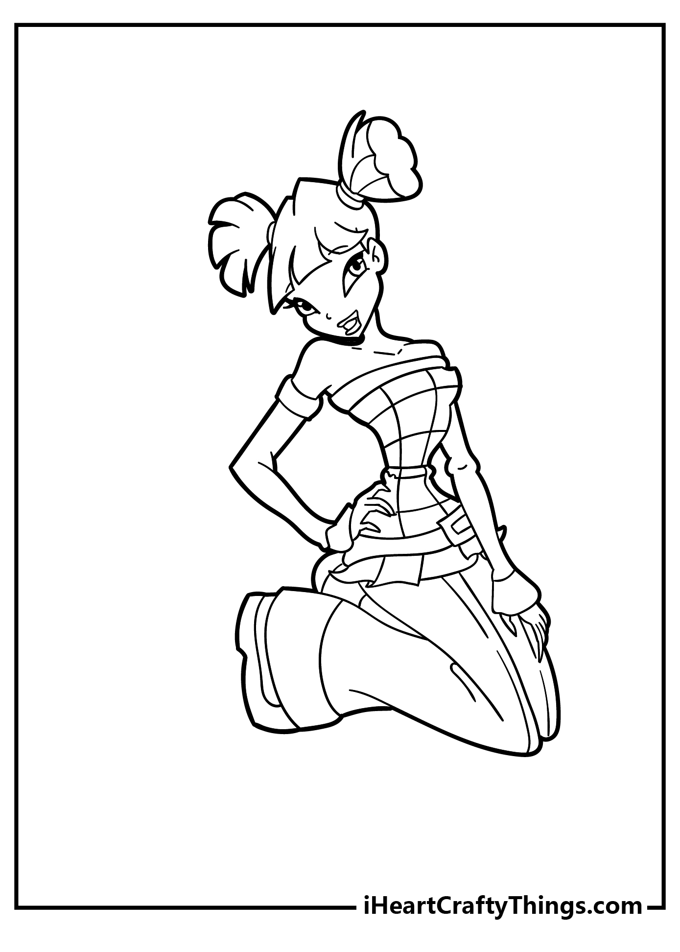 Winx coloring pages free printables