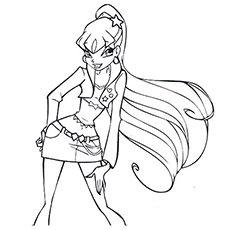 Top free printable winx club coloring pages online