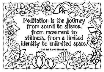 Wisdom quotes coloring pages for mindfulness by swati sharma tpt