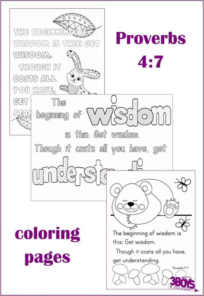 Proverbs coloring pages kids adults