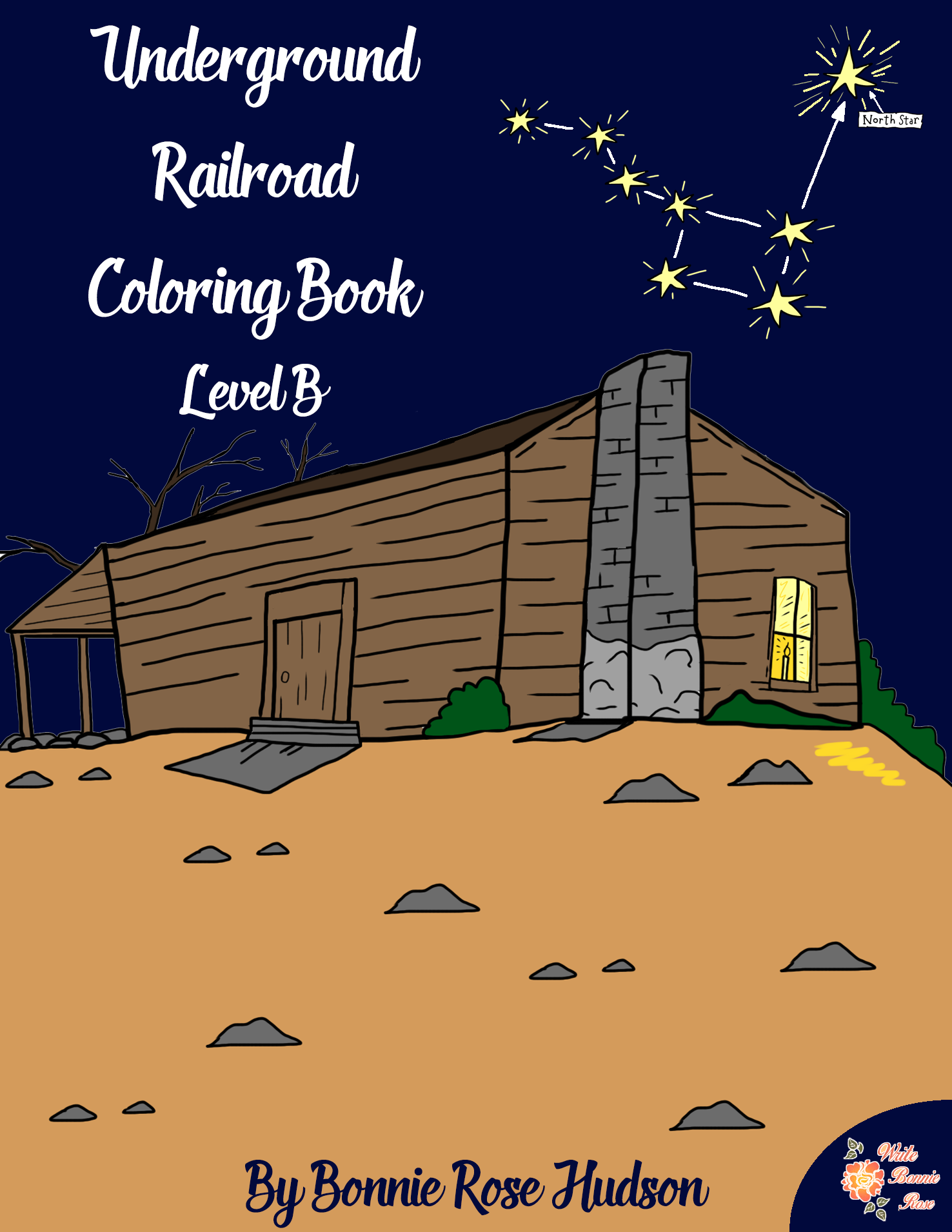 Underground railroad coloring book