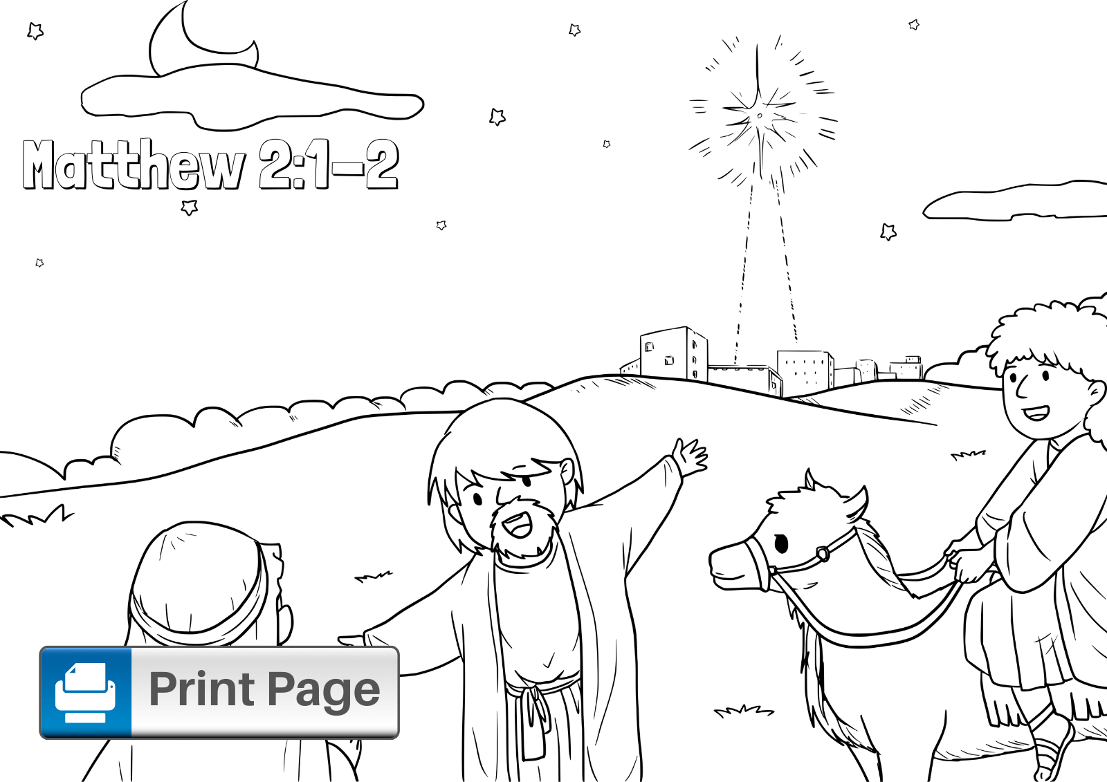 Free three wise men coloring pages for kids printable pdfs â connectus