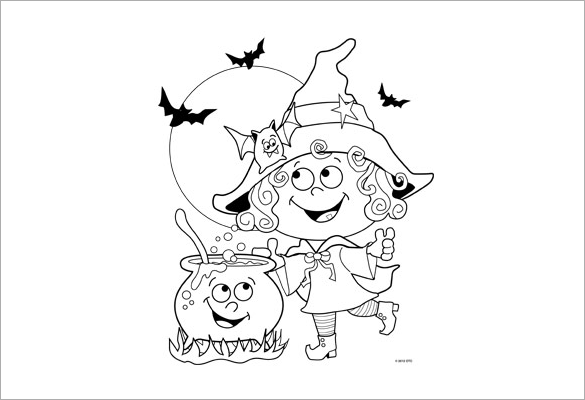 Halloween coloring pages