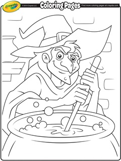 Halloween free coloring pages