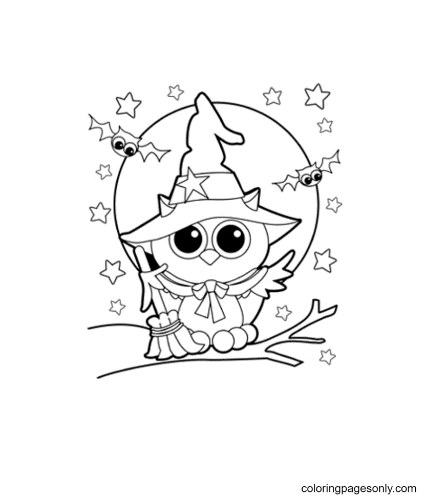 Halloween witch coloring pages printable for free download