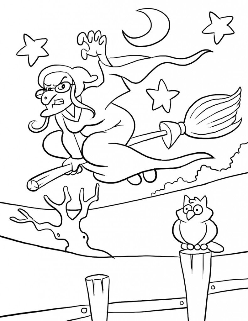 Free printable witch coloring pages for kids witch coloring pages halloween coloring pages halloween coloring book