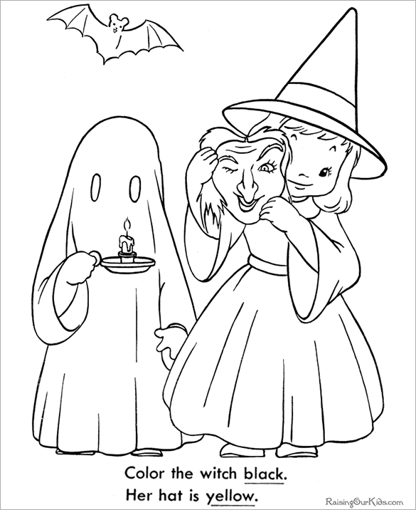 Halloween coloring pages