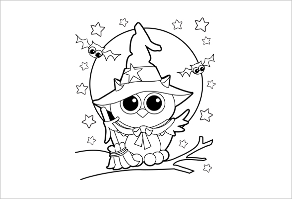 Halloween coloring pages