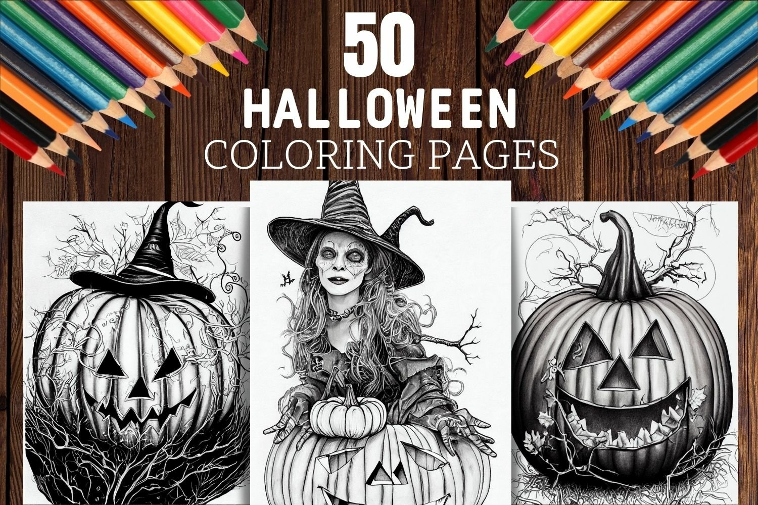 Halloween coloring pages