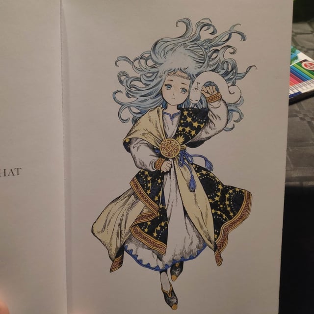 Witch hat atelier coloring book rwitchhatatelier