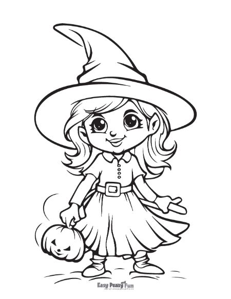 Printable witch coloring pages â sheets