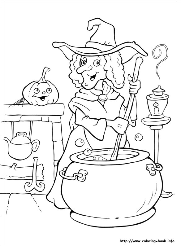 Halloween coloring pages