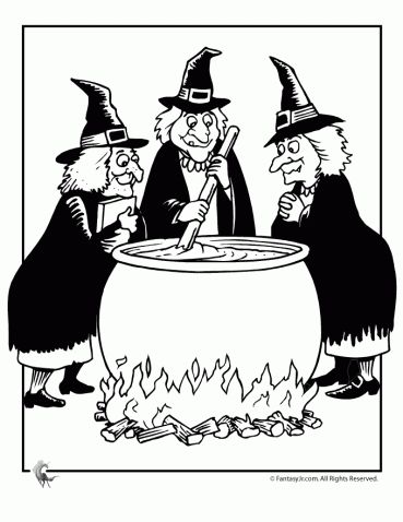 Witchs cauldron coloring page woo jr kids activities childrens publishing halloween para colorear bruja para colorear pãginas para colorear