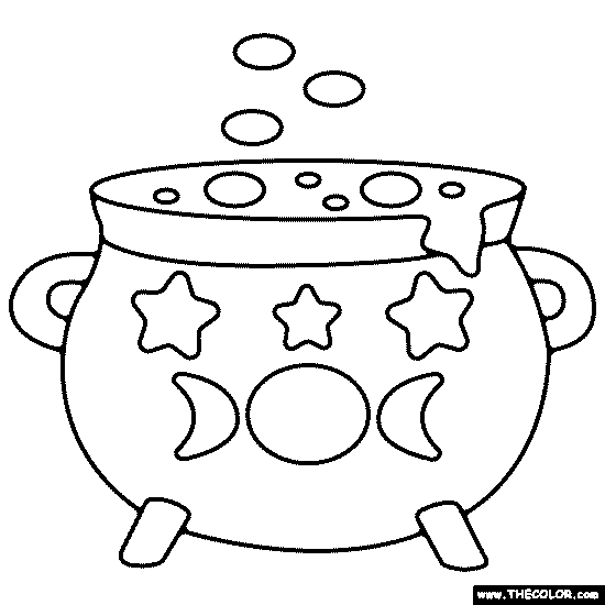 Halloween online coloring pages