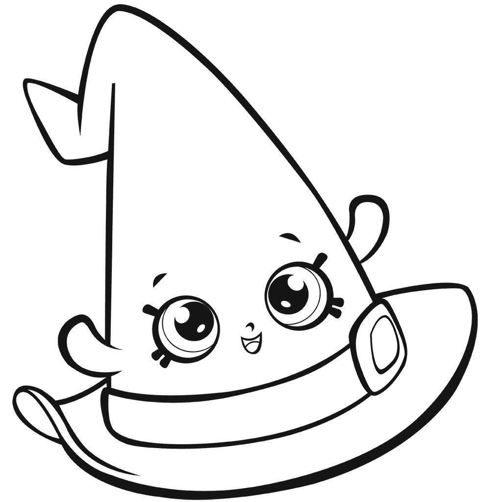 Hat coloring pages