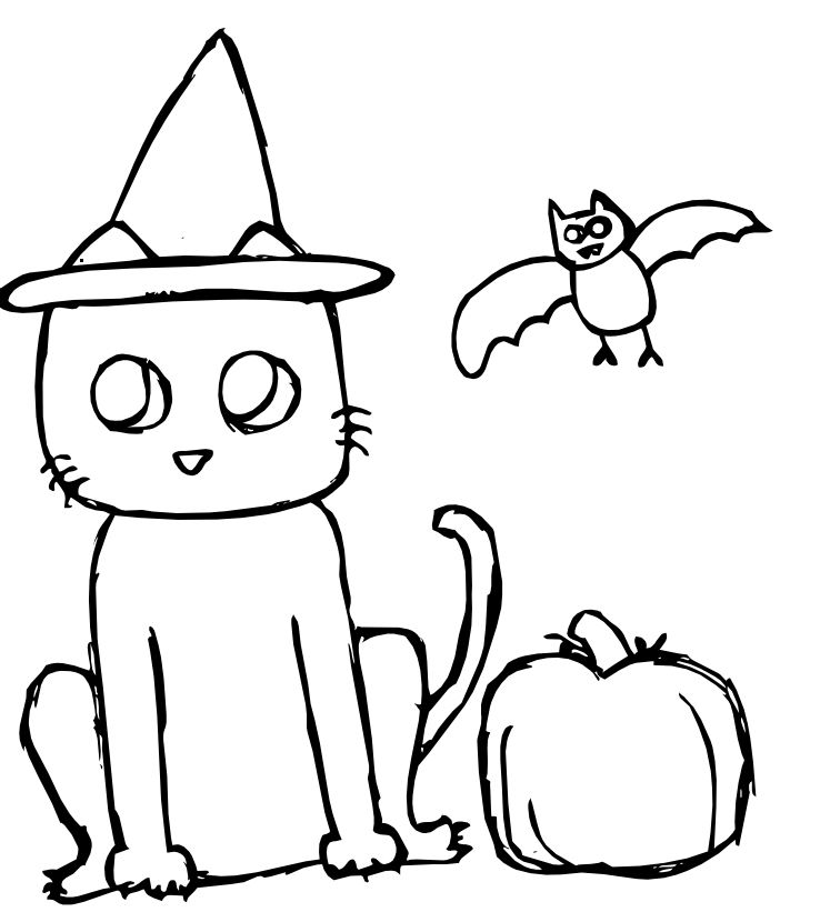 Free pumpkin coloring pages for kids