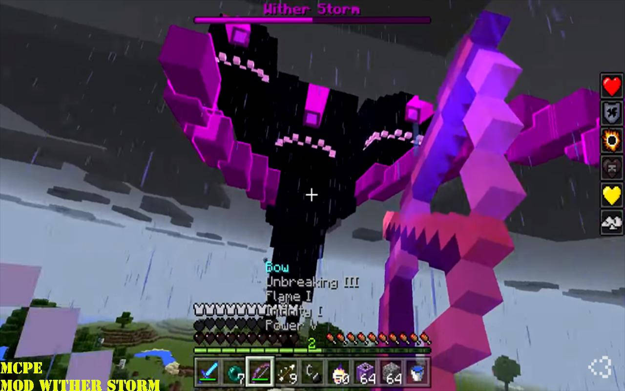 Download purple wither storm skin wallpaper