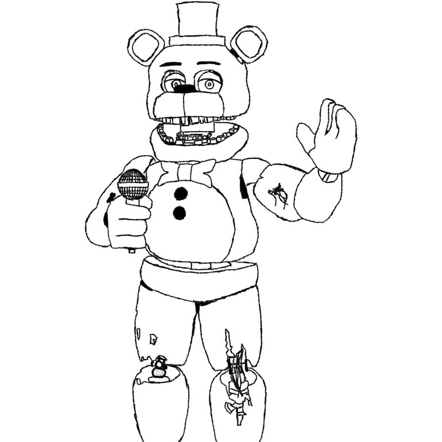 Withered freddy by merryeliot on