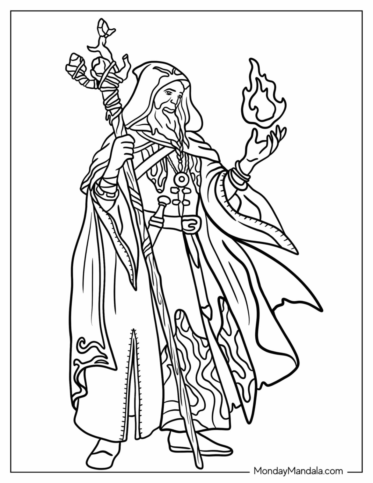 Dungeons dragons coloring pages free printables