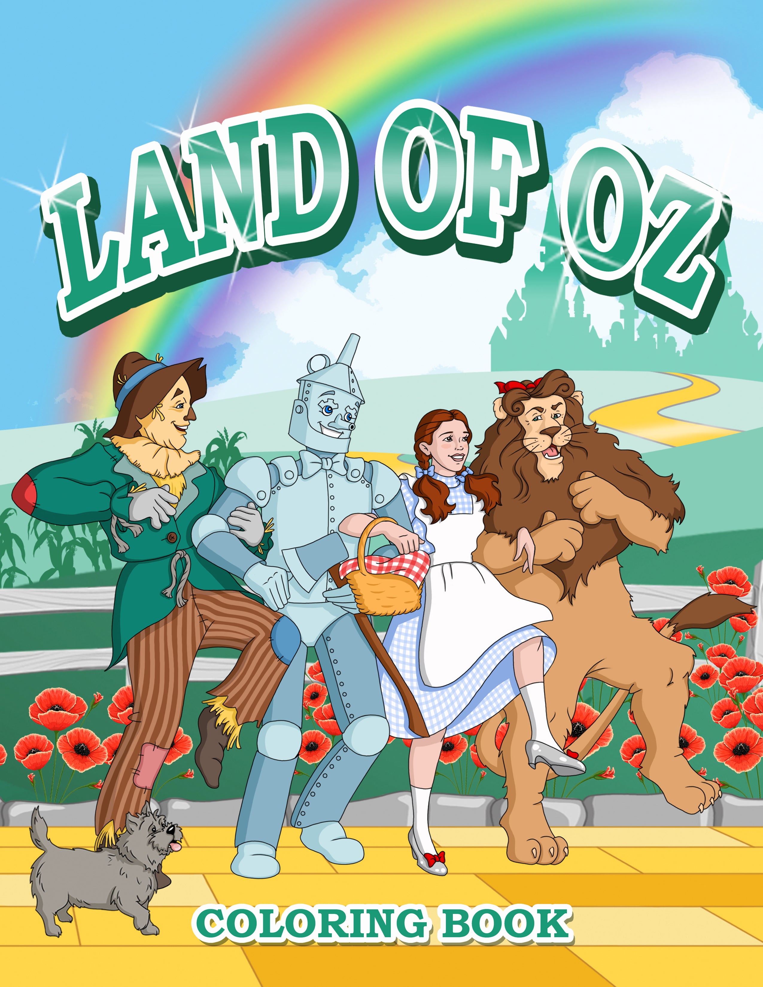 Land of oz coloring book land of oz