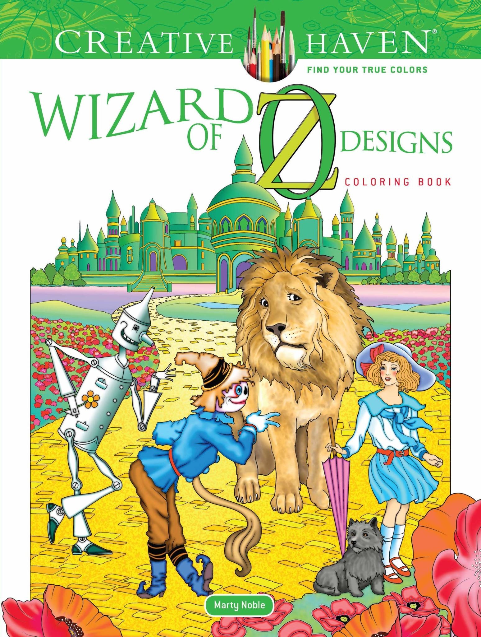 Creative haven wizard of oz coloring book