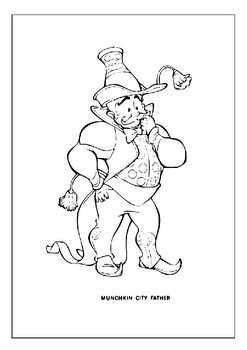 Keep your kids entertained with our printable wizard of oz coloring pages pdf