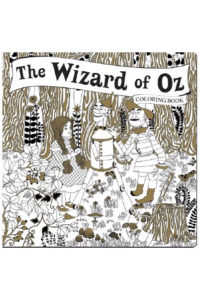 The wizard of oz coloring book