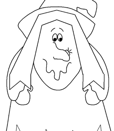 Free witch coloring pages you can print from home