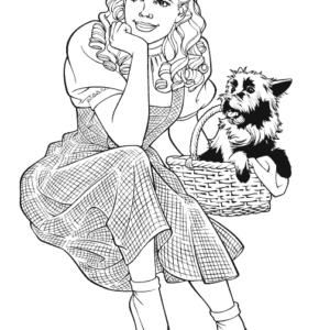 Wizard of oz coloring pages printable for free download