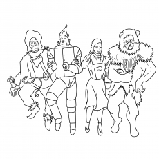 Top free printable the wizard of oz coloring pages online